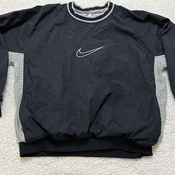 Vintage 1990s Nike Embroidered Windbreaker Pullover - Picture 11 of 11